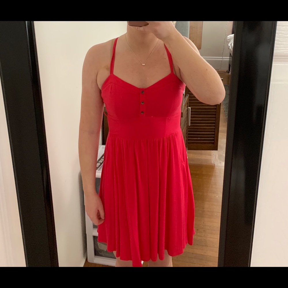Pink summer dress